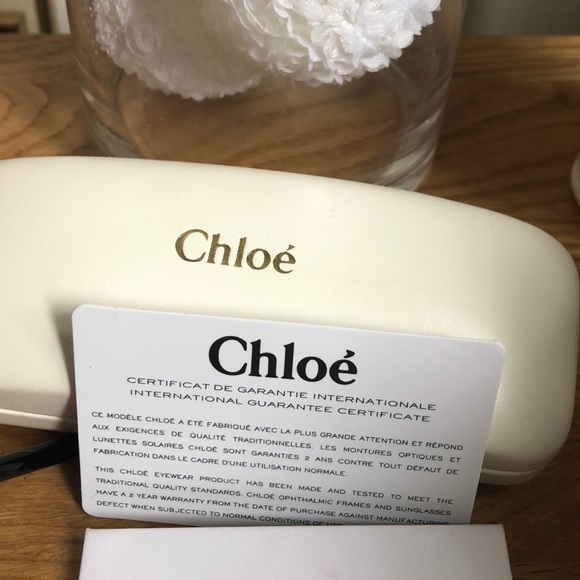 Chloe Italian Authentic Eyeglasses Black - Picture 5 of 8